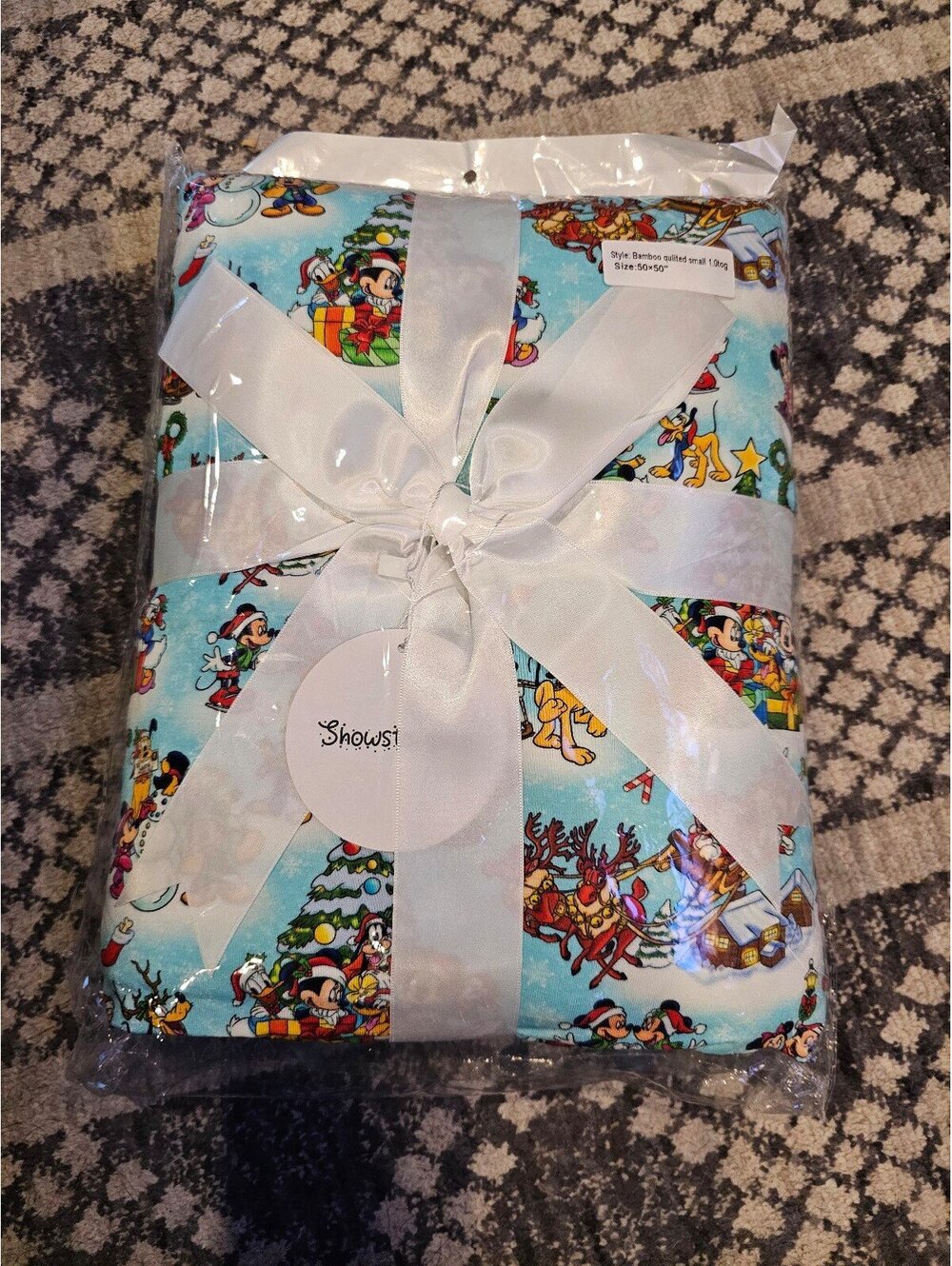 Snow much fun blanket disney Christmas